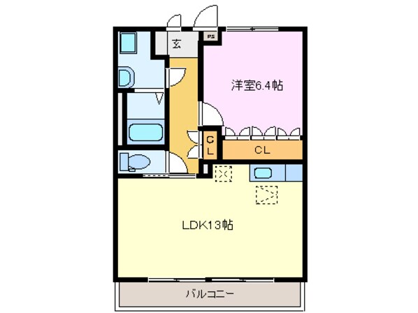 フラントゥールの物件間取画像